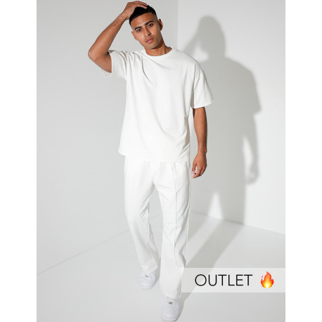 Ensemble uni pantalon à bande et t-shirt