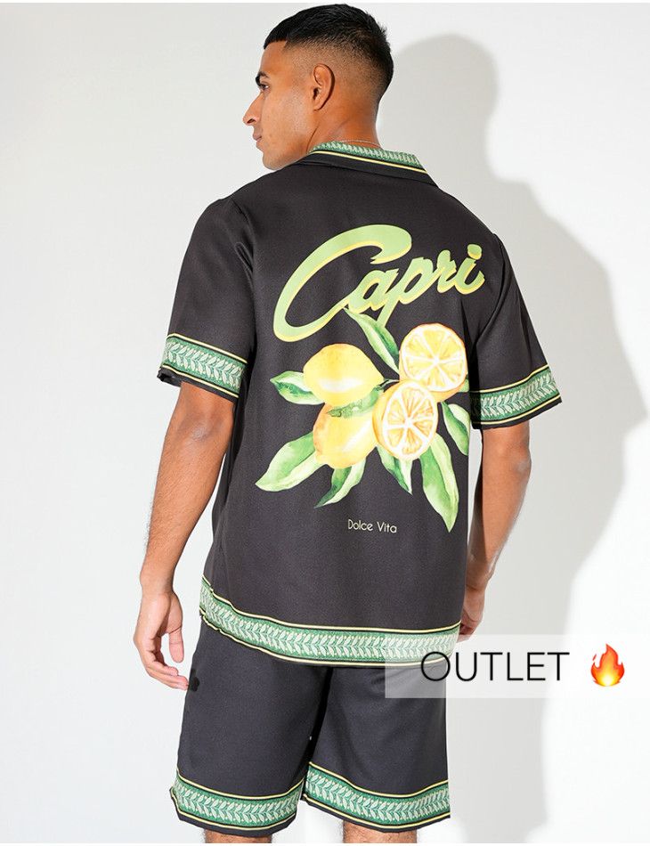 Ensemble short et chemise "Capri"