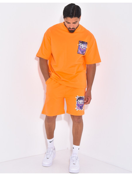 Ensemble short et t-shirt "Algéria"