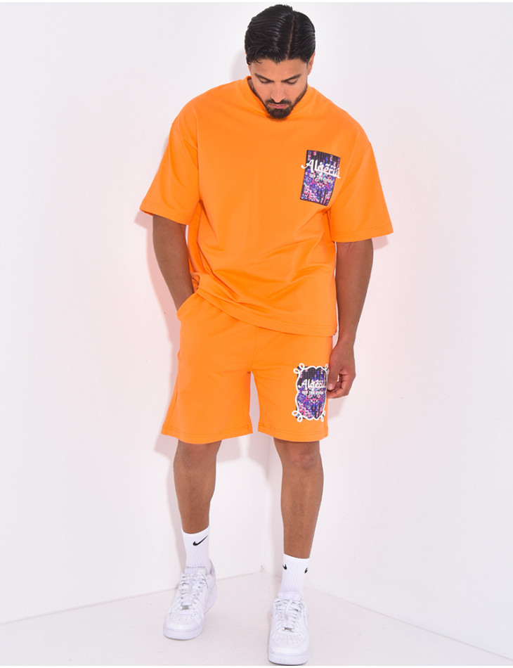 Ensemble short et t-shirt "Algéria"