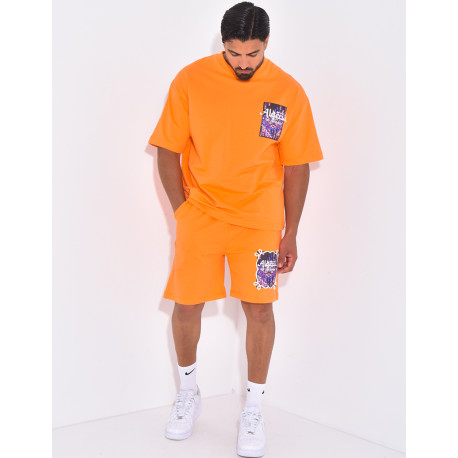 Ensemble short et t-shirt "Algéria"