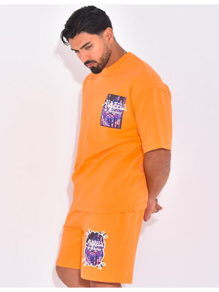 Ensemble short et t-shirt "Algéria"