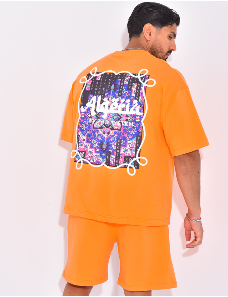 Ensemble short et t-shirt "Algéria"