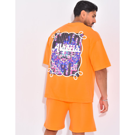 Ensemble short et t-shirt "Algéria"