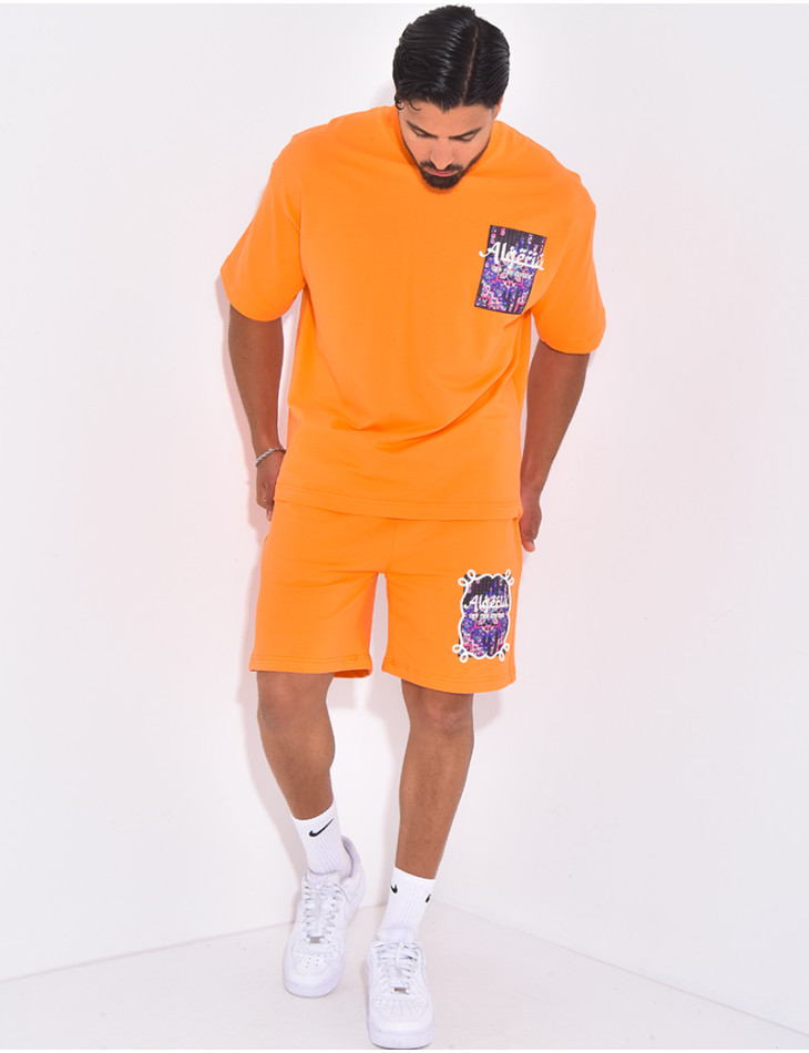 Ensemble short et t-shirt "Algéria"