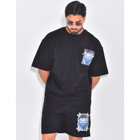 Ensemble short et t-shirt "Algéria"