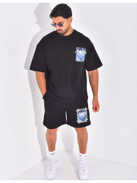 Ensemble short et t-shirt "Algéria"