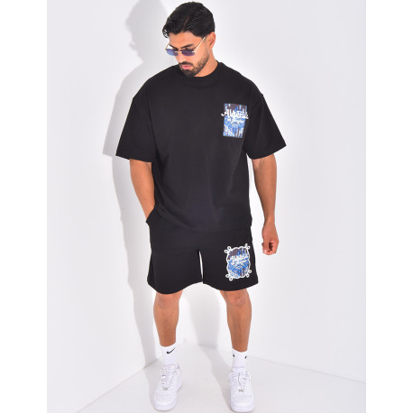 Ensemble short et t-shirt "Algéria"