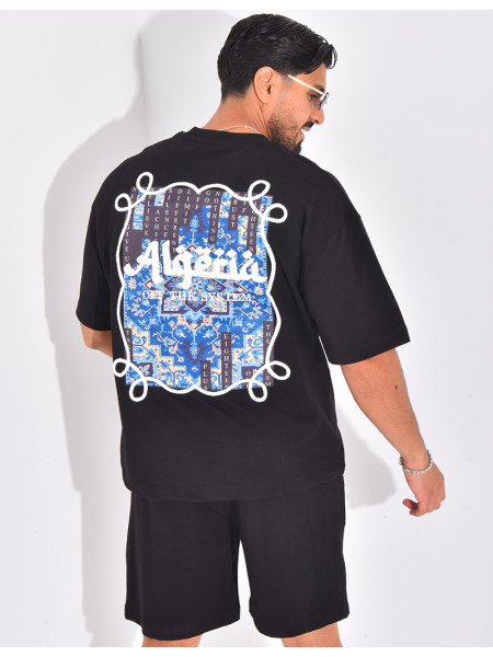 Ensemble short et t-shirt "Algéria"