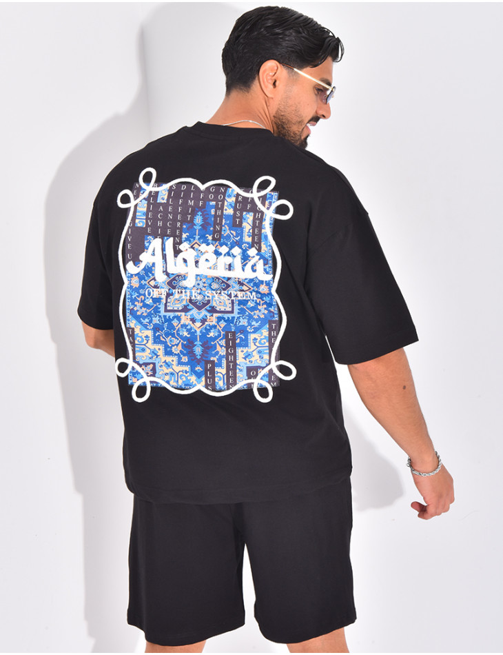 Ensemble short et t-shirt "Algéria"
