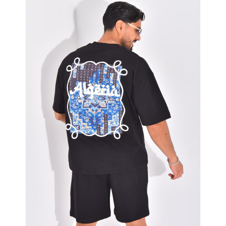 Ensemble short et t-shirt "Algéria"