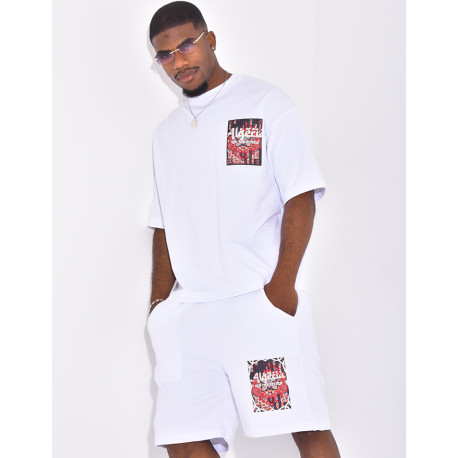 Ensemble short et t-shirt "Algéria"