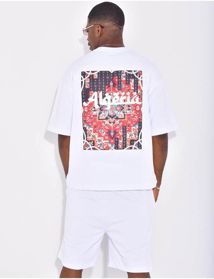 Ensemble short et t-shirt "Algéria"