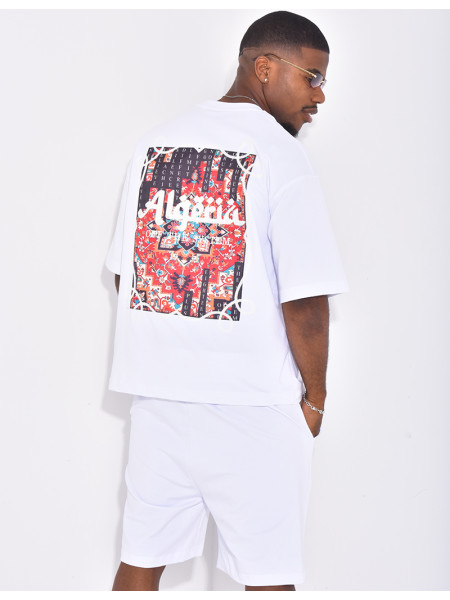 Ensemble short et t-shirt "Algéria"