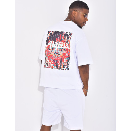 Ensemble short et t-shirt "Algéria"