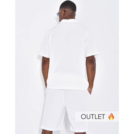 Ensemble uni short et chemise