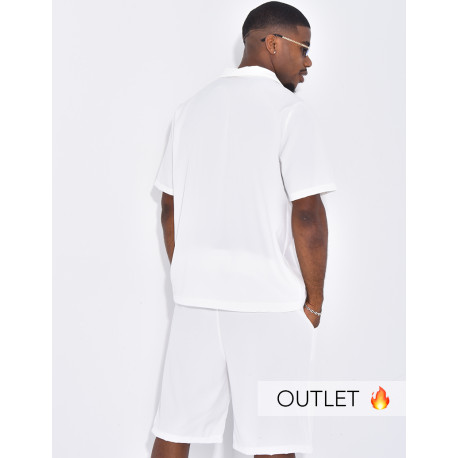 Ensemble uni short et chemise