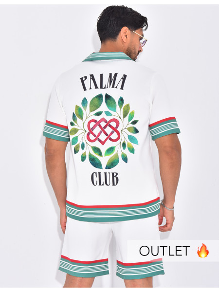 Ensemble short et chemise "Palma"
