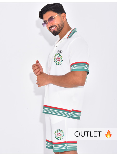 Ensemble short et chemise "Palma"