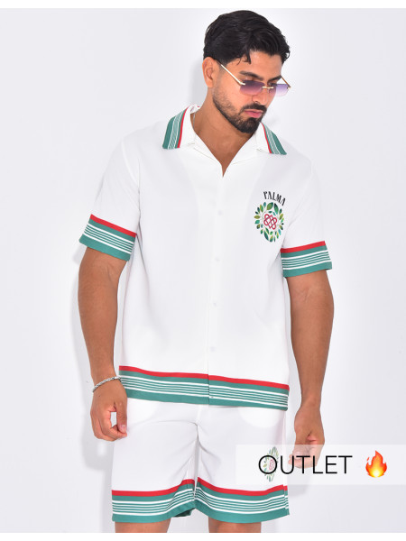 Ensemble short et chemise "Palma"