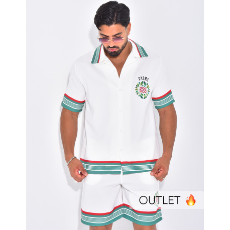 Ensemble short et chemise "Palma"