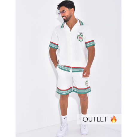 Ensemble short et chemise "Palma"