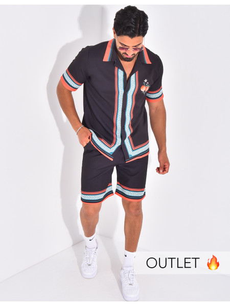 Ensemble short et chemise