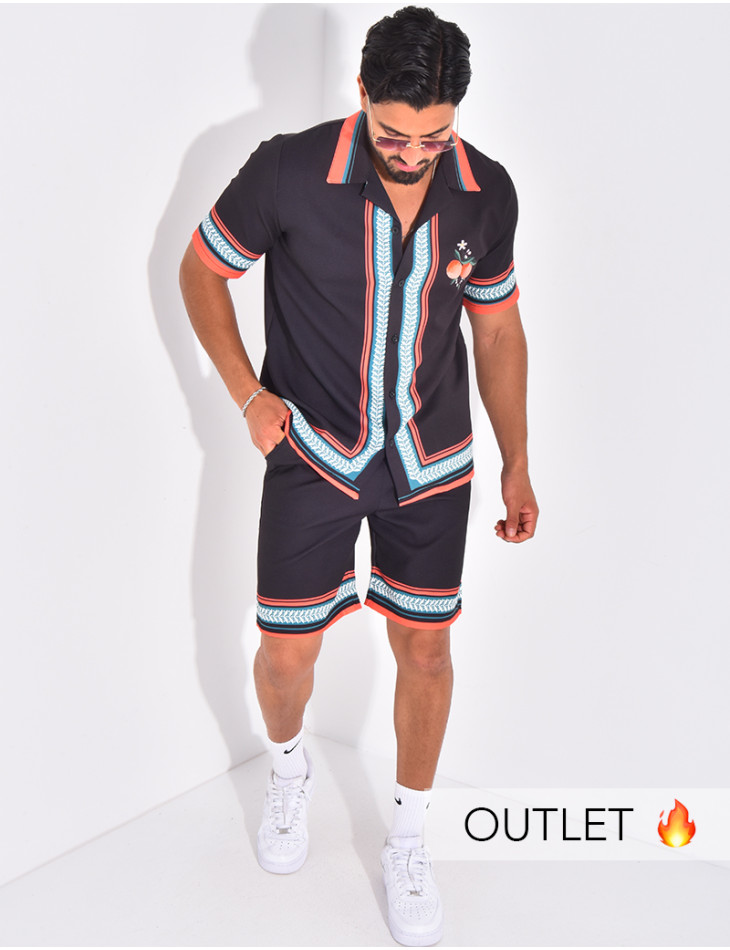 Ensemble short et chemise