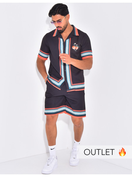 Ensemble short et chemise