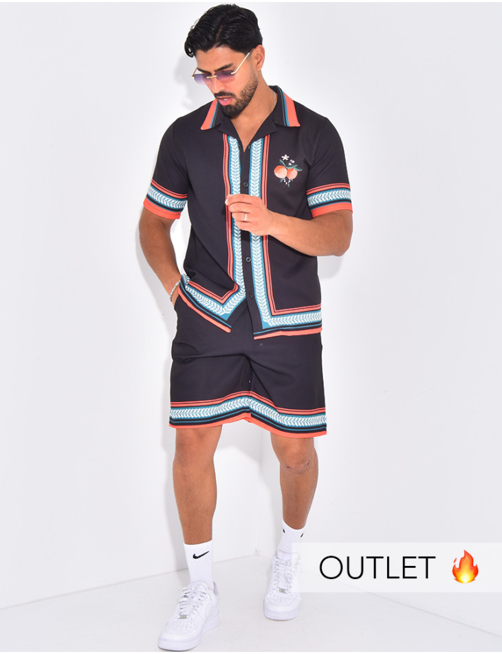 Ensemble short et chemise