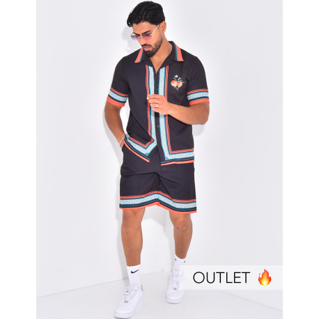Ensemble short et chemise