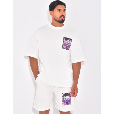 Ensemble short et t-shirt "Algéria"