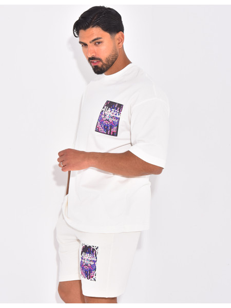 Ensemble short et t-shirt "Algéria"