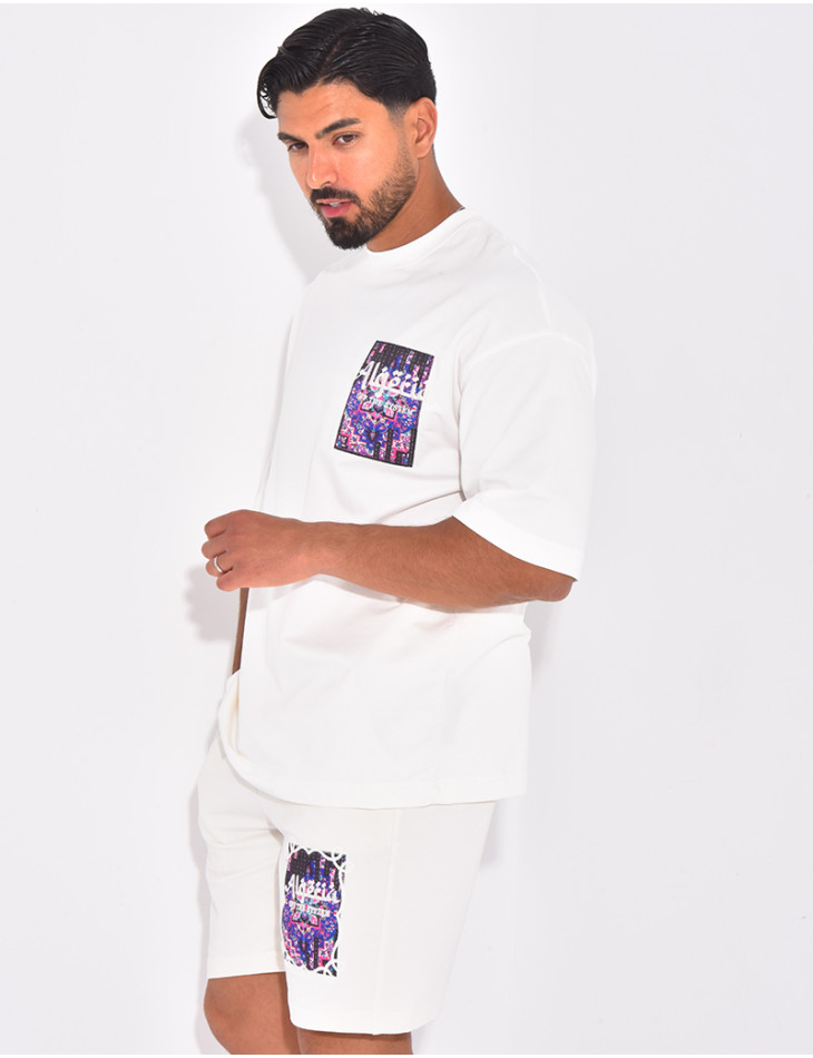 Ensemble short et t-shirt "Algéria"