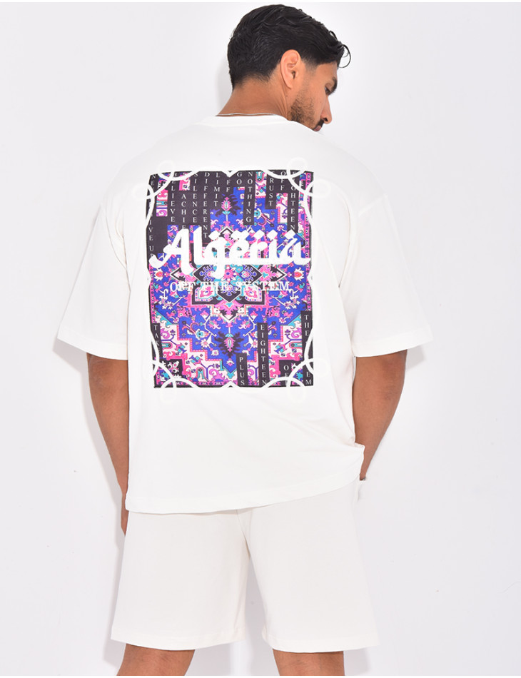 Ensemble short et t-shirt "Algéria"