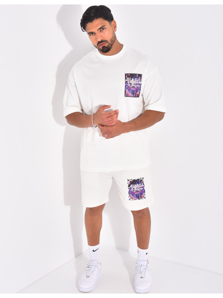 Ensemble short et t-shirt "Algéria"