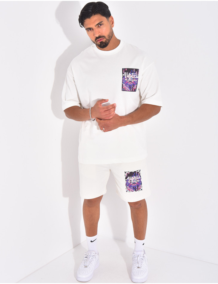 Ensemble short et t-shirt "Algéria"