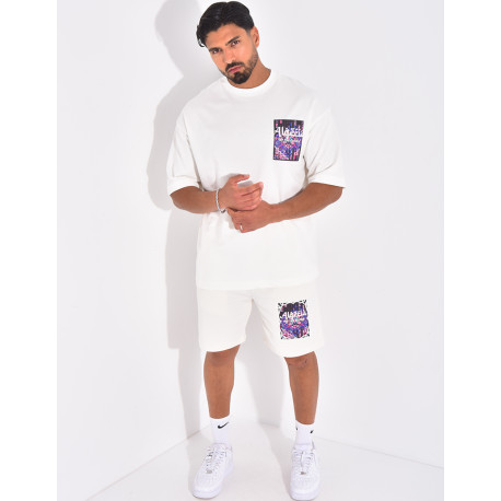 Ensemble short et t-shirt "Algéria"