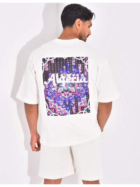 Ensemble short et t-shirt "Algéria"