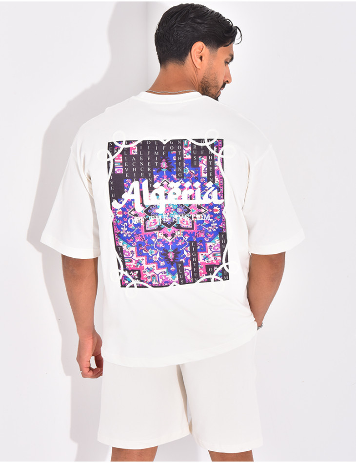Ensemble short et t-shirt "Algéria"