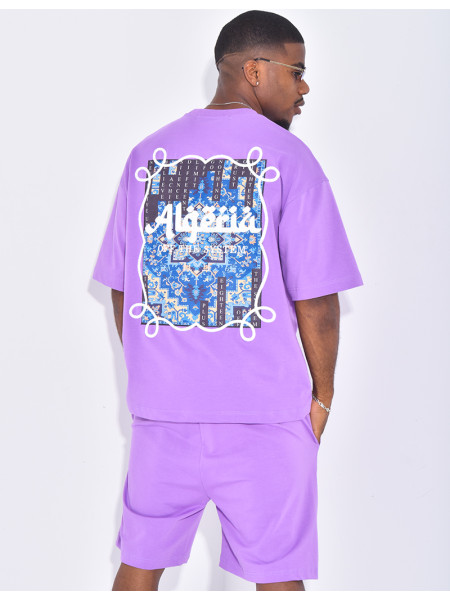 Ensemble short et t-shirt "Algéria"