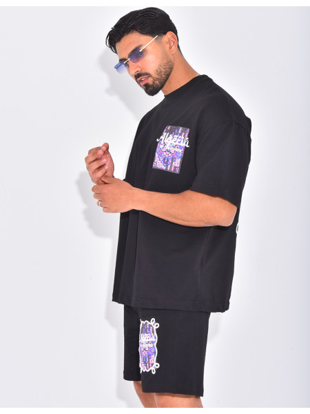 Ensemble short et t-shirt "Algéria"