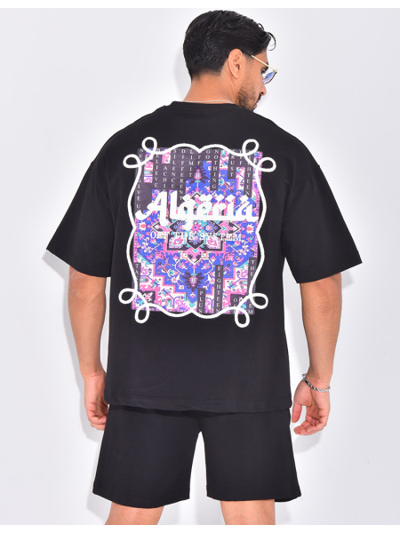 Ensemble short et t-shirt "Algéria"