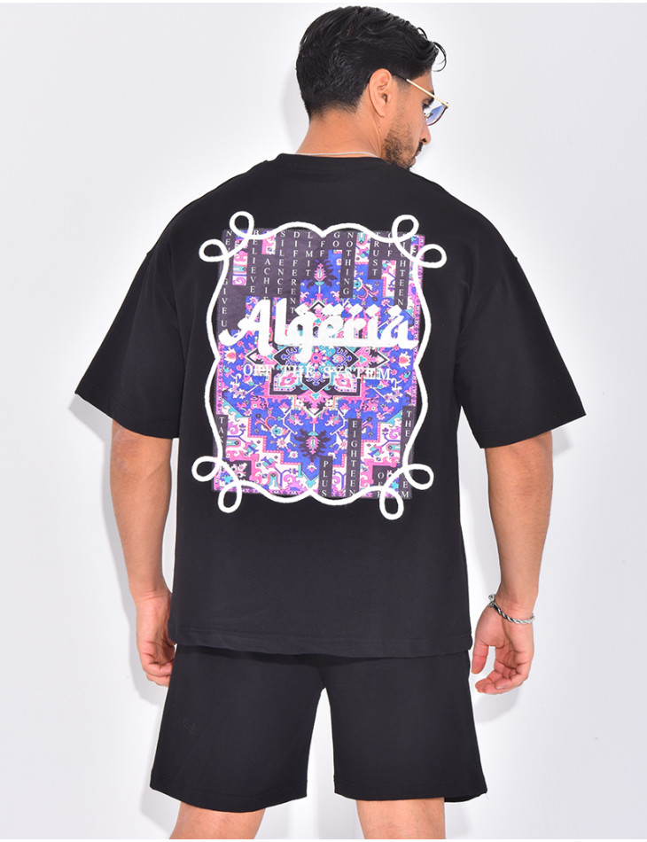 Ensemble short et t-shirt "Algéria"