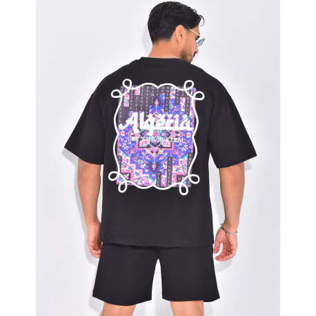 Ensemble short et t-shirt "Algéria"