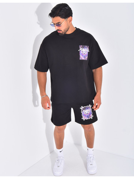 Ensemble short et t-shirt "Algéria"