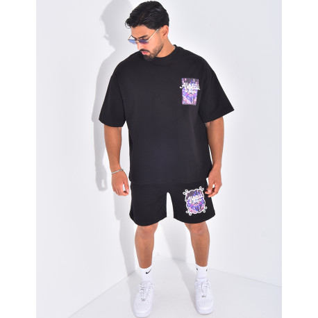 Ensemble short et t-shirt "Algéria"