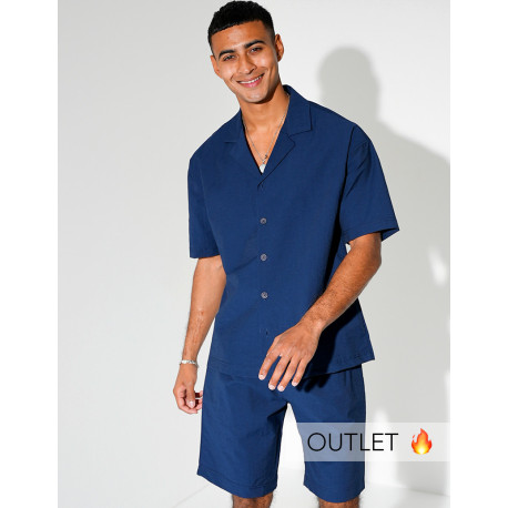 Ensemble short et chemise manches courtes