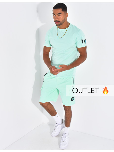 Ensemble uni short et t-shirt
