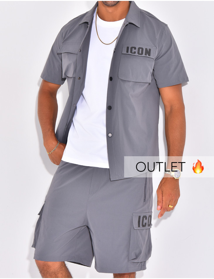 Ensemble short et chemise "Icon"